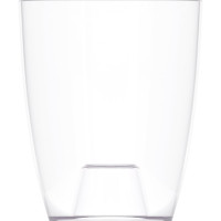 Кашпо для орхидеи ЗПИ «Альтернатива» 1.4 л, диаметр 130 мм, прозрачный М8396