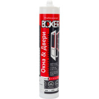 Силиконовый универсальный герметик Boxer U белый, 260 мл Н1614/23