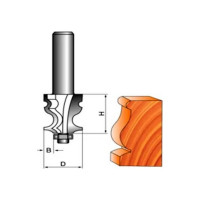 Фреза кромочная фигурная с нижним подшипником СТФ-2034 27х43х12 мм Strong стф-20340027