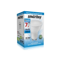 Светодиодная лампа Smartbuy LED Gu10-07W/6000 SBL-GU10-07-60K-N