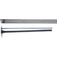 Дюбель для теплоизоляции с металлическим гвоздем INTERFIX ИЗМ 10х260, 200 шт 28962