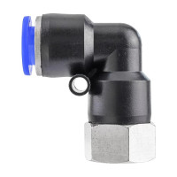 Фитинг угловой для пластиковых трубок (8 мм; 1/2F) ROCKFORCE RF-SPLF08-04(2320)