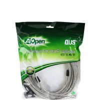 Кабель-адаптер AOpen/Qust USB2.0-repeater, удлинительный активный Am-Af 20м Aopen ACU823-20M