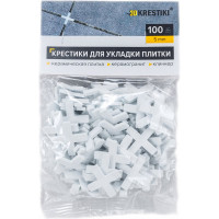Крестики для плитки (100 шт; 5 мм) 3D Krestiki 00-00000387