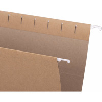 Подвесные папки Staff A4/Foolscap 404x240 мм, до 80 л, комплект 10 шт., крафт-картон 270937