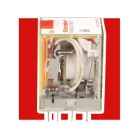 Реле Shenler 4c 230v ac + светодиод + тест-кнопка RKE4CO730LT