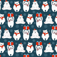 Новогодняя упаковочная бумага ЗОЛОТАЯ СКАЗКА Snow Fun, 70x100 см, 10 дизайнов ассорти 591911