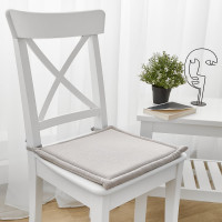 Подушка для стула Волшебная Ночь 40/40 Экрю рогожка 764718