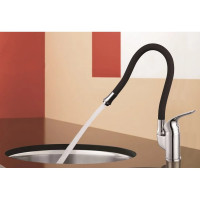 Смеситель для кухни Shevanik с гибким изливом S5543-3