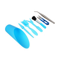 Набор для пересадки домашних растений INBLOOM 8 предметов, пластик, металл, 2 цвета 182-016