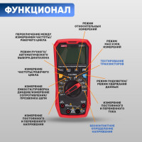 Профессиональный мультиметр UNI-T ut61e+ 13-0094