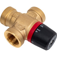 Термостатический смесительный клапан для систем отопления и гвс ROMMER 3/4" вр 35-60с kv 1,6 (боковое смешивание) RG0092NU9FV18U