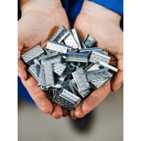 Скрепа для пп ленты Волга Полимер 19 мм, оцинкованная, 1000 шт. PP-ZN-19