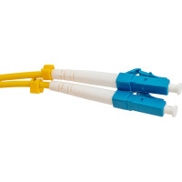Оптический шнур Cabeus duplex lc-st 9/125 sm 10м lszh FOP(d)-9-LC-ST-10m