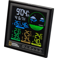 Метеостанция National Geographic Bresser цветная с 3 датчиками 9070700