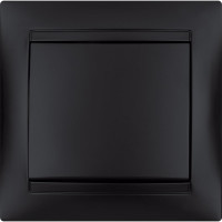 1 клавишный выключатель TDM ELECTRIC 10А графит "Лама" SQ1815-0601