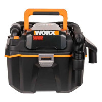 Пылесос для влажной и сухой уборки WORX 20 В, без АКБ и ЗУ WX031.9