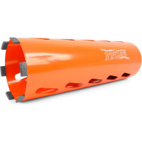 Коронка алмазная LD 132/H10/400/1 132х400 мм для сухого бурения MESSER 95-34-132