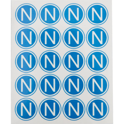 REXANT Наклейка знак электробезопасности N 20 мм 100 шт 56-0059