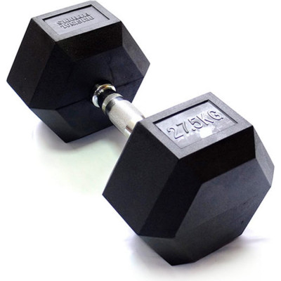 Original FitTools Гантель 27,5 кг гексагональная FT-HEX-27,5