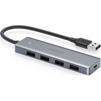 Ugreen USB концентратор хаб 4 в 1 Type C, 4 x USB 3.0 50985