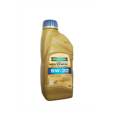 Моторное масло RAVENOL HDX SAE 5W-30 1111125-001-01-999