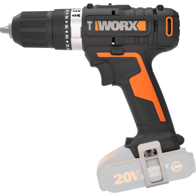 Ударная аккумуляторная дрель-шуруповерт WORX WX370.9