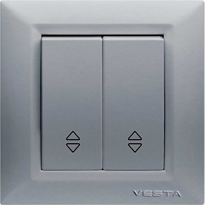 Проходной переключатель Vesta Electric Roma Silver FVK010116SRM