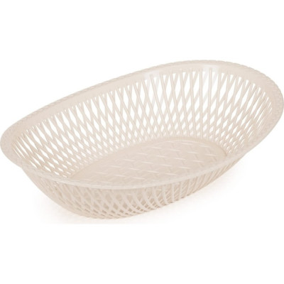 Средняя сухарница ЗПИ Альтернатива овальная, бежевый М288