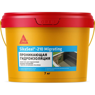 Проникающая обмазочная гидроизоляция SIKA Seal-210 Migrating 611580