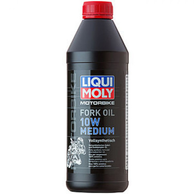 Синтетическое масло для вилок и амортизаторов LIQUI MOLY Motorbike Fork Oil Medium 10W 2715