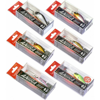 LUCKY JOHN Воблеры сусп.Pro Series ANIRA LBSP 03.90/019SET 6шт. Набор, LJVP-019SET