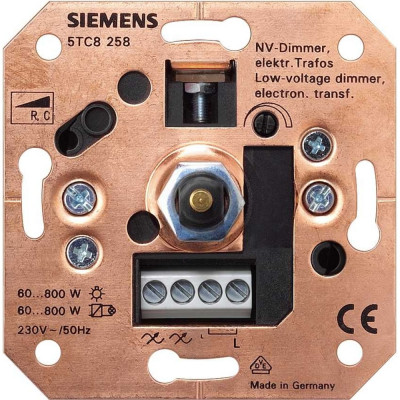 Нажимной диммер Siemens DELTA 5TC8258