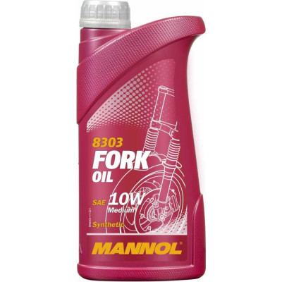 Синтетическое вилочное масло MANNOL FORK OIL 10W 1 л 83031