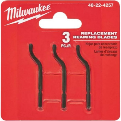 Milwaukee Сменное лезвие для гратоснимателя 3шт 48224257