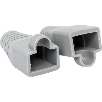 EKF Колпачок изолирующий TERACOM для коннекторов RJ-45 PVC серый (упак.10шт) TRC-BT-RJ45-PVC-10