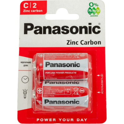 Батарейка Panasonic Zinc Carbon 167