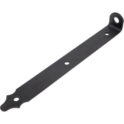 Tech-Krep Проушина воротная фигурная 350x45x40 черный - накл. 148393