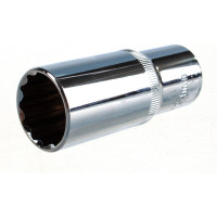 Головка торцевая глубокая 1/2" DR (24 мм) для гайковертов Ombra 112224