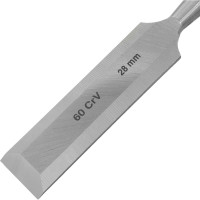 Долото-стамеска MATRIX "Тигровый глаз", 28 мм, двухкомпонентная обрезиненная ручка// 24520