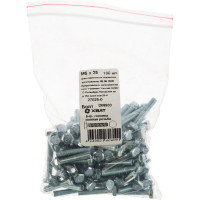 Болт с 6-гранной головкой DIN933 (М5; 25 мм; 100 шт.) ХВАТ 27025-0