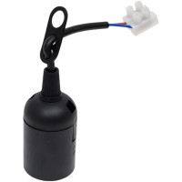 Подвесной патрон с клеммной колодкой Е27, черный TDM ELECTRIC SQ0335-0021