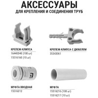 Гофра для кабеля TDM ELECTRIC 16мм ПВХ с зондом 50 метров легкая SQ0401-0011