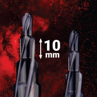 Ступенчатое сверло №S1 6-12 мм RUKO 101082P