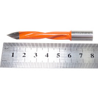 Сверло присадочное усиленное сквозное (8x77 мм; S=10x20 мм; LH) ROTIS 422.0877L