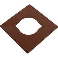 Декоративная рамка Bylectrica накладка под выключатель, ЮЛИГ.735212.410 шоколадный