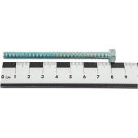 Болт с шестигранной головкой ВИРТУОЗ DIN933 6 х 80, 8 шт 01214