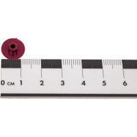 Заглушка под конфирмат ВИРТУОЗ бордо, 50 шт. 43290