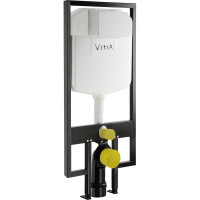 Комплект Vitra: унитаз Normus, сиденье микролифт, панель смыва цвет хром 9773B003-7200