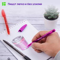 Набор гелевых ручек BERLINGO Triangle Gel 6 шт, 6 цветов, 0,5 мм, корпус ассорти CNg_20206